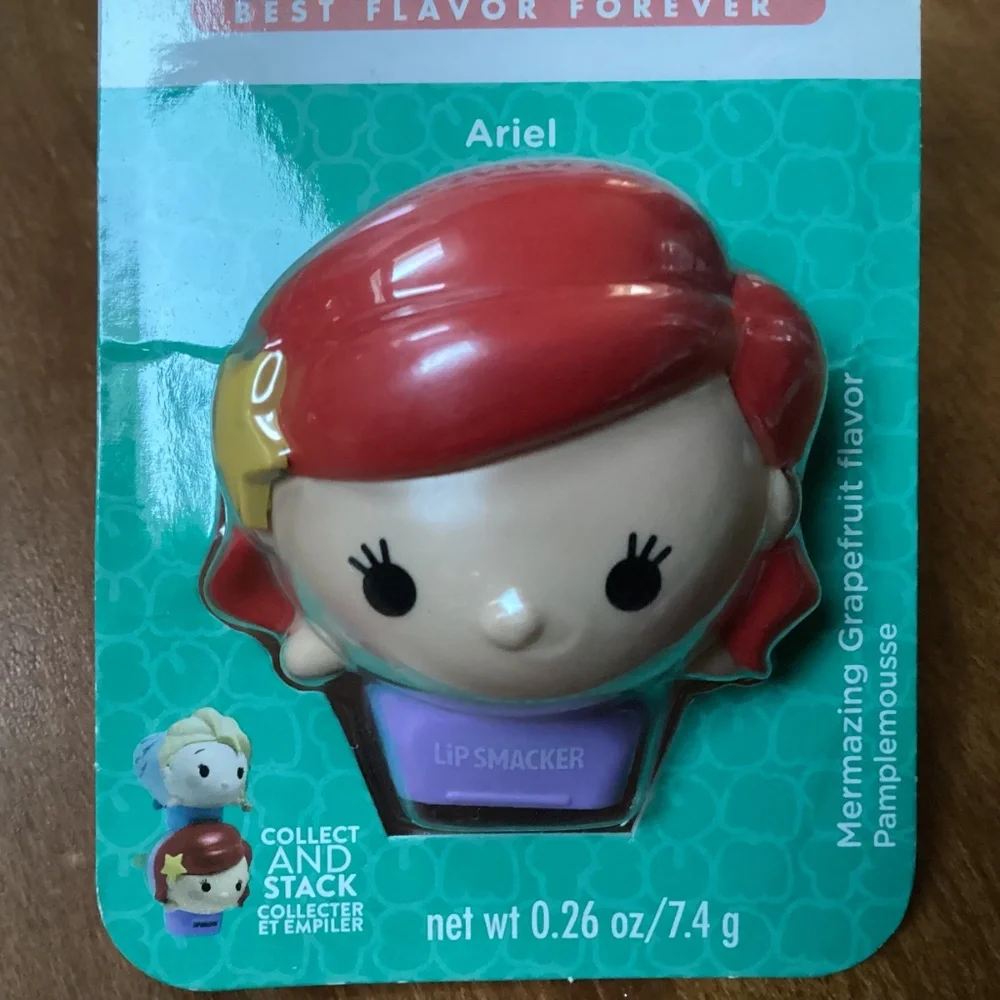 Disney Tsum Tsum Lip Smacker Best Flavor Forever Ariel Lip Balm
